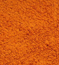 Badematten-Set 3-tlg. Stoff Orange
