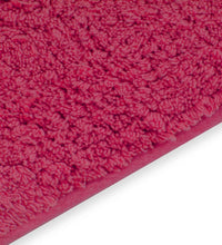 Badematten-Set 2-tlg. Stoff Fuchsia