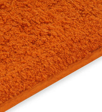 Badematten-Set 2-tlg. Stoff Orange
