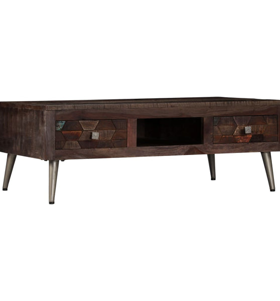 Couchtisch Altholz Massiv 100x60x35 cm
