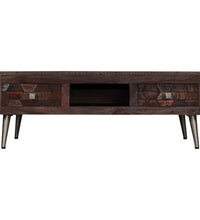 Couchtisch Altholz Massiv 100x60x35 cm