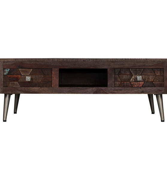 Couchtisch Altholz Massiv 100x60x35 cm