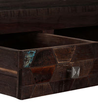 Couchtisch Altholz Massiv 100x60x35 cm