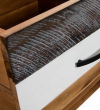 Couchtisch Massivholz Akazie 90x50x37,5 cm