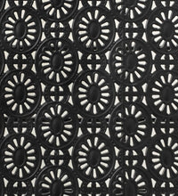Couchtisch Klappbar Vintage-Stil Metall 100x50x45 cm Schwarz