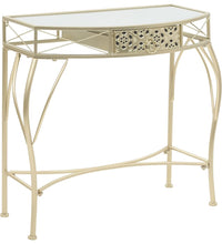 Beistelltisch Französischer Stil Metall 82x39x76 cm Golden