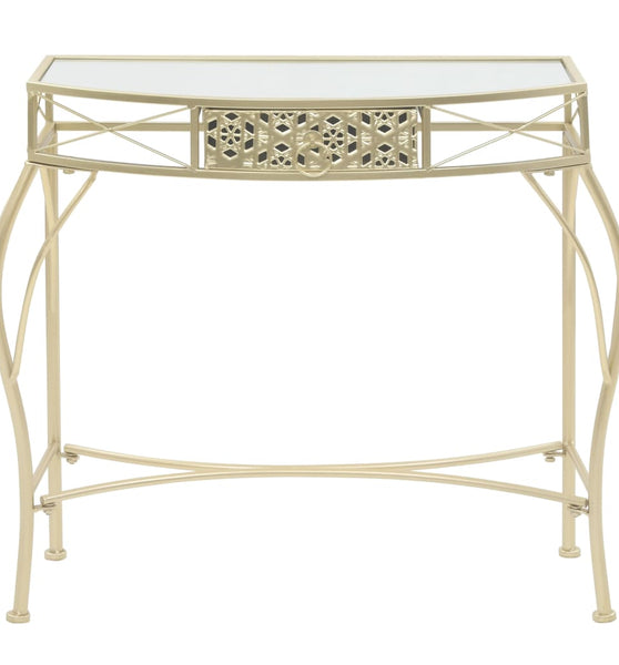 Beistelltisch Französischer Stil Metall 82x39x76 cm Golden
