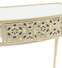Beistelltisch Französischer Stil Metall 82x39x76 cm Golden