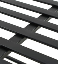 Bank Vintage-Stil Metall 83 x 42 x 55 cm Schwarz