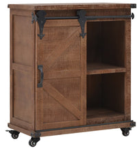 Sideboard Massivholz Tanne 64x33,5x75 cm Braun