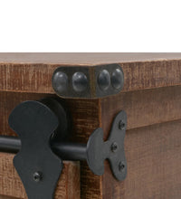 Sideboard Massivholz Tanne 64x33,5x75 cm Braun