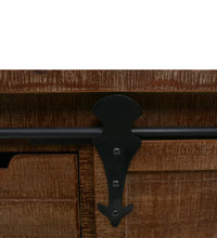 Sideboard Massivholz Tanne 64x33,5x75 cm Braun