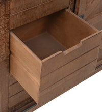 Sideboard Massivholz Tanne 64x33,5x75 cm Braun