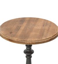 Beistelltisch Tannenholz Massiv 40 x 64 cm Braun