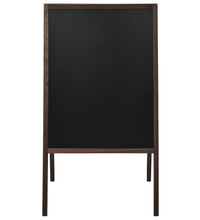 Tafel Kundenstopper Doppelseitig Zedernholz Freistehend 60×80cm