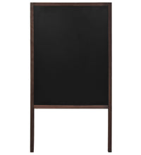 Tafel Kundenstopper Doppelseitig Zedernholz Freistehend 60×80cm