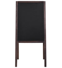 Tafel Kundenstopper Doppelseitig Zedernholz Freistehend 40×60cm