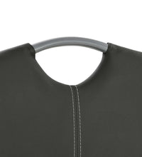 Freischwinger 2 Stk. Grau Kunstleder