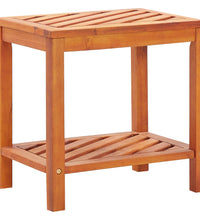 Beistelltisch Akazienholz Massiv 45 x 33 x 45 cm