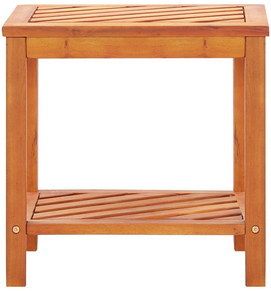 Beistelltisch Akazienholz Massiv 45 x 33 x 45 cm