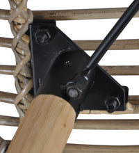 Esszimmerstühle 2 Stk. Braun Natürliches Rattan