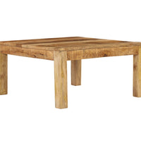 Couchtisch 80x80x40 cm Massivholz Mango