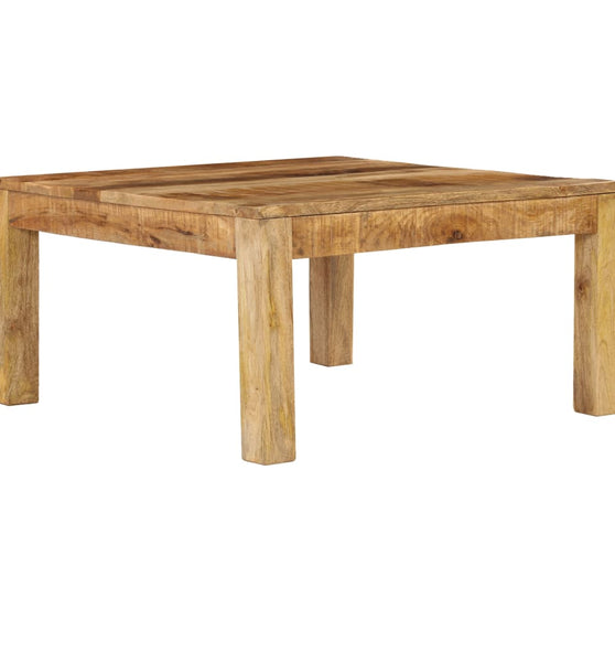 Couchtisch 80x80x40 cm Massivholz Mango