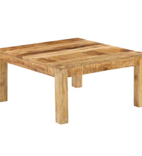 Couchtisch 80x80x40 cm Massivholz Mango