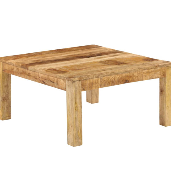 Couchtisch 80x80x40 cm Massivholz Mango