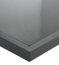 7-tlg. Garten-Essgruppe mit Auflagen Poly Rattan Schwarz