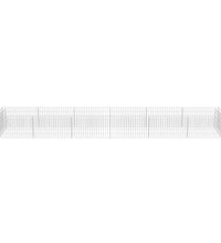 Gabionen-Hochbeet Verzinkter Stahl 540×90×50 cm