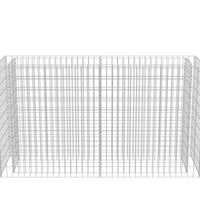 Gabionen-Hochbeet Verzinkter Stahl 180×50×100 cm