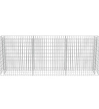 Gabionen-Hochbeet Verzinkter Stahl 270×50×100 cm