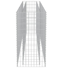 Gabionen-Hochbeet Verzinkter Stahl 270×50×100 cm