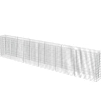 Gabionen-Hochbeet Verzinkter Stahl 540×50×100 cm