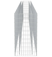 Gabionen-Hochbeet Verzinkter Stahl 540×50×100 cm