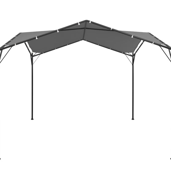 Gartenpavillon Anthrazit 4x4 m