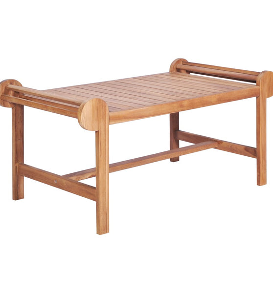 Couchtisch 100x50x45 cm Massivholz Teak