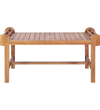 Couchtisch 100x50x45 cm Massivholz Teak
