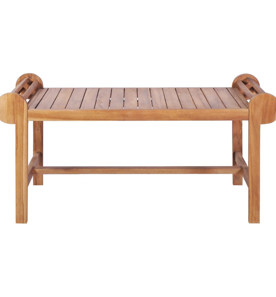 Couchtisch 100x50x45 cm Massivholz Teak