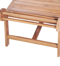 Couchtisch 100x50x45 cm Massivholz Teak