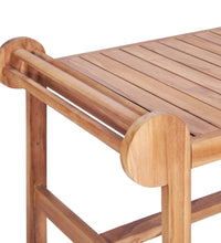 Couchtisch 100x50x45 cm Massivholz Teak