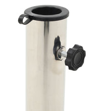Sonnenschirmständer Granit 20 kg Quadrat Schwarz