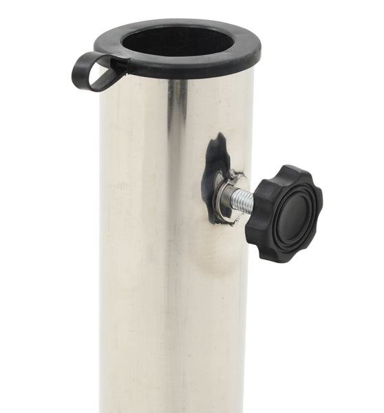 Sonnenschirmständer Granit 20 kg Quadrat Schwarz