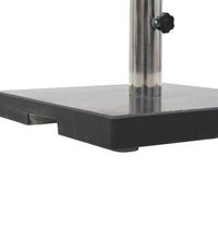 Sonnenschirmständer Granit 20 kg Quadrat Schwarz