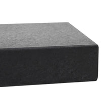 Sonnenschirmständer Granit 25 kg Rechteckig Schwarz