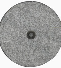 Sonnenschirmständer Granit 20 kg Rund Schwarz