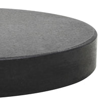 Sonnenschirmständer Granit 20 kg Rund Schwarz