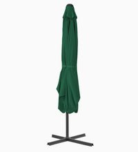 Sonnenschirm mit Stahl-Mast 250x250 cm Grün