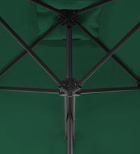 Sonnenschirm mit Stahl-Mast 250x250 cm Grün